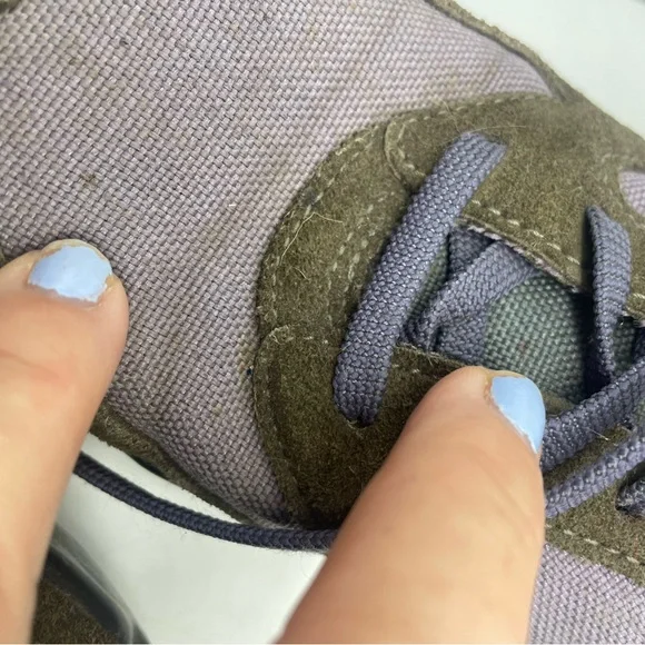 90s Nike Hightop Hiking Boots Sneakers Purple Gray leather Womens Size 6 Caldera - Picture 10 of 13